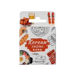 46pcs Korean Food Pattern Stickers for Notebooks, Water Bottles, Suitcases, Food Festivals, Restaurants, Children Stickers