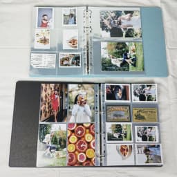 11-Hole A4 Binder Refill Pages 10 Pack Multi-Grid for Photo Card Postcard Coin Collection Scrapbook Album