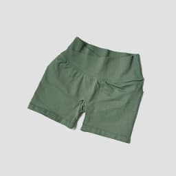 Summer High Waisted Training Workout Shorts Seamless Cross Waist Sexy Running Fitness Short Pants Solid Color Gym Leggings