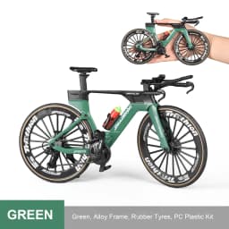 Realistic 6 Alloy Road Bike Model - Collectible Toy for All Ages Ideal Gift for Halloween Christmas And Birthdays