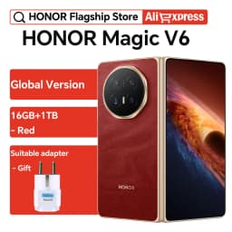 Global Version HONOR Magic V6 5G NFC Smartphone Snapdragon 8 Elite Gen 5 7.95" 120Hz Display 50MP OIS Camera 80W SuperCharge