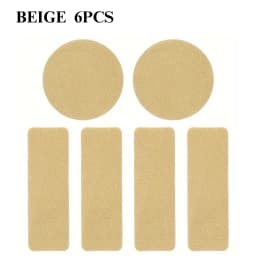 6PCS Shoe Repair Patches for Heel and Inner Lining Wear Self-Adhesive Repair Stickers for Sneakers Shoes