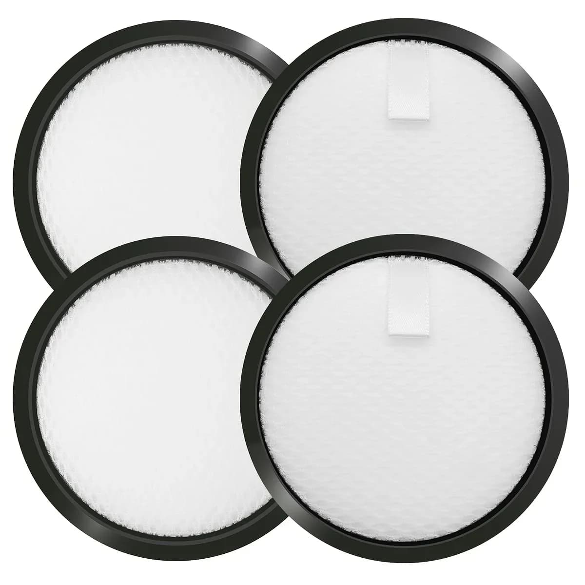 HOME TIMES 4 Pcs Replacement Hepa Filter For Roanow MarsVac S1 Cordless Vacuum cleaner,Christmas gift/Thanksgiving gift