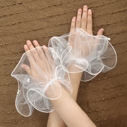 1 Pair Spring Summer Sexy Party Lace Gloves Women Sunscreen Short Gloves Fingerless Driving Gloves Half Finger Mittens Elastic