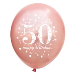 5Pc Happy Birthday Decoration Gold Rose Black 16 18 30 50 60 70 80 90 Years Birthday Party Digital Ballon Latex Party Supplies