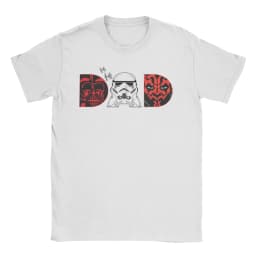 Darth Maul Jedi Master Lightsaber Logo T Shirt for Men Cotton Vintage T-Shirts Round Neck Tees Short Sleeve Clothes Gift Idea