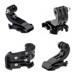 For GoPro Hero 13 12 11 10 9 J Hook Buckle Torso Helmet Mount Base For Insta 360 X5 X6 DJI Action 6 4 5 Pro OSMO 360 Accessories