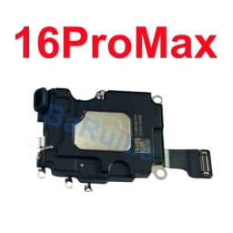 BaRuiLe 1pcs Top Ear Speaker Earpiece for iPhone 13 14 15 Pro Max 12 Mini 16 Plus 16E Sound No Flex Cable Repair Parts