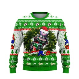 2026 New Model #5 Zarco Merry Christmas Ugly Hoodie - Motorsport Enthusiast Men's and Women's Winter Fashion Hoodie