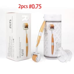 1/2/4pcs ZGTS192 Derma Roller Beauty 192pin Micro Needles Dermaroller Skin Care Tool for Face Body Hair Microneedle Reusable