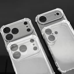 Shockproof Case for iPhone 18 Pro Max 18Pro Transparent Soft TPU Phone Cover Anti-knock Bumper for iPhone 17 Pro Max Clear Shell