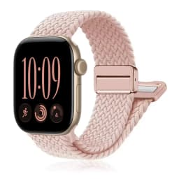 Nylon Band For Apple Watch Strap 44/46mm 45mm 42mm magnetic buckle Bracelet iWatch series se 12 11 10 7 5 6 8 9 Ultra 4 3 49mm