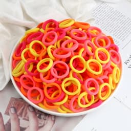 20-100Pcs Hairband Mixed Color Small Elastic Rubber Bands Hair Accessories For Woman Girls Kids Ponytail Holder Scrunchies Gifts