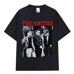 The Smiths The Queen Is Dead T Shirt 1980's Indie, Morrissey Oversized T-shirt Vintage Punk Rock Band T-shirts Streetwear Unisex