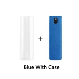 2 In 1 Phone Screen Cleaner Spray Portable Tablet Mobile Phone Touch Screen Cleaner Microfiber Cloth Set Glass Cleaning Artifact