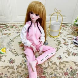 60cm BJD Doll's Clothes Skirts 1/3 bjd Wakatide's Winter Leather Suit fullset cloth for 60cm BJD Doll