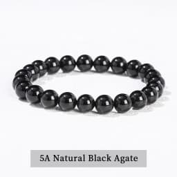 JD Natural Black Spectrolite Flash Smooth Beaded Bracelet Women Men 6 8 10mm Labradorite Stone Stretch Bracelets Yoga Jewelry
