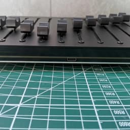 USB/type-C interface DAW software, 10-channel MIDI controller faders - customizable CC messages