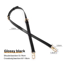 CRAZYSMITH Bag Strap For LV Speedy Shoulder Straps Genuine Leather Long Replacement Adjustable Crossbody Belts Bag Accessories