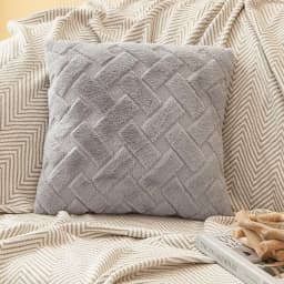 Plush Throw Pillow Cover 45x45cm 30x50cm for Sofa Square Cushion Cover Bed Living Room Plush Sleep Pillow Case Cotton Home Decor