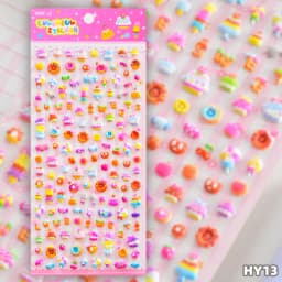 4 pcs/lot New Arrival Cute Mini Animals Puffy 3D Stickers DIY Scrapbooking Sticker Diary Stationery Decorative School Supply