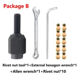 Rivet Nut Tool M3 M4 M5 M6 M8 Thin Iron Manual Electric Riveter Flat Head Threaded Rivnut Tool Accessory Simple Installation