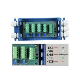 Small floor scale junction box 5-hole 4-core 4-wire high-precision electronic scale junction box weighing sensor junction box