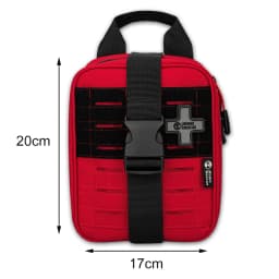 Rhino Rescue IFAK Empty Pouch Bag, Molle Tactical Pockets for Camping Hiking Outdoor Emergency Gear