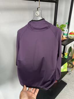 Lightweight Quick-Dry Elastic Men's Hoodie Long Sleeve Sweatshirt Bubble Texture Fabric Autumn Season Basic Style Color