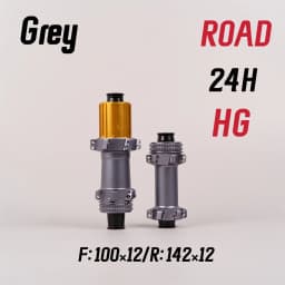 New 24 Hole Sealed Bearing Ultra Light Four Claw Road Bicycle Wheel Hub, 100/135/142 Compatible With For SHIMANO SRAM 11S
