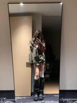 Premium American Trendy Camouflage Baseball Jacket Women's Spring Autumn Loose Sweatshirt College Style Short Outerwear