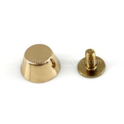 4pcs Metal Bag Base Studs Bucket Shape Bag Feet Screw Back Rivets for Garment Leather Craft Belt Wallet Decoration Parts
