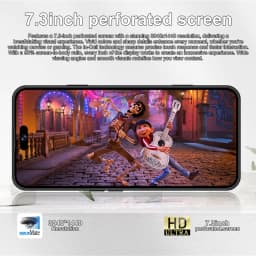 K-Touch Smartphone For 17 Pro Max 7.3inch Full Screen Mobile Phones 22G+2TB Cell Phone 16+48MP 5G Dual Sim 7800mAh Battery Face ID Unlocked Android 15 Cellphones