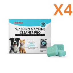 12PCS Washing Machine Cleaning Tablets Remove Pet Hair and Bad Odors Deep Clean Inner Multipurpose Household Laundry Care Tools