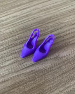 New styles toy accessories high heels left and right foot MTM shoes for your BB doll BBIKG160