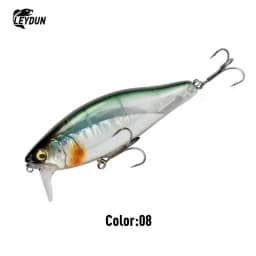 I-JACK Minnow Fishing Lures 107.7mm 30g Floating Swimming High Quality Hard Baits Noise System Wobblers For Bass Pike
