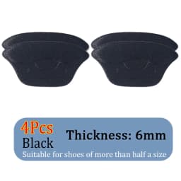 4pcs Heel Stickers Pain Relief High Heel Pads Protectors Insoles Patch Sport Shoes Adjust Size Antiwear Feet Pads Cushion Insert