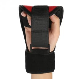 Adjustable Elderly Assist Fixation Glove Hemiplegia Patient Hand Stroke Rehabilitation Train Splints Waterproof Finger Protector