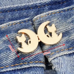 Clothing Accessories Waist Closing Button Metal Pins Removable Tighten Waist Button Adjustable Jeans Ornaments Waist Clip Women