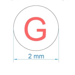 2mm Very Small Screw Hole Security Seals Eggshell Brittle Paper Sticker Tamper Evident Removal Proof Warranty Void If Broken