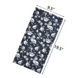 Skull Pattern Seamless Breathable Neck Warmer Gaiter Men Cycling Bandana Women Running Hiking Tube Scarf Sunshield Face Mask
