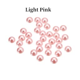 2/3/4/5/6/8/10/12/14 MM Acrylic Beads Pearl Imitation Half Round Flatback Colorful Bead For Jewelry Making DIY Accessories