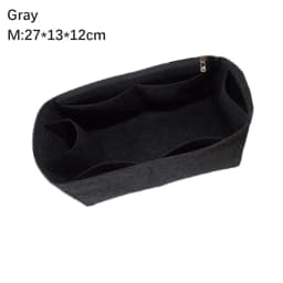 Felt Handbag Insert Bag Multi-Pocket Portable Purse Liner Bag Support Storage Organization Bag Organiser for Birkin25/30/35