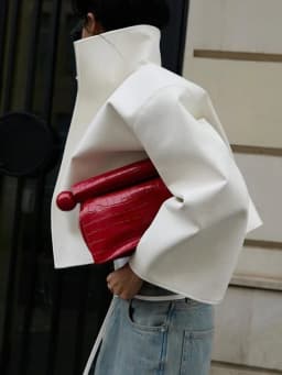 Loose Solid Women's Pu Leather Jacket Long Sleeve Stand Collar Lady Coats Crop Tops 2026 Autumn Fashion Female Street Outerwear