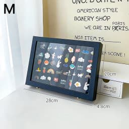 Pin Display Case Breastpin Medal Display Box Storage Box Dust-Proof Brooch Box Display Rack Jewelry Medal Collection Display Box