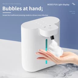Intelligent Light Indicator Soap Dispenser 500ML Capacity Automatic Hand Sanitizer Suitable for Wall Mounting or Desktop Use