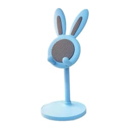 Cute Cartoon Bunny Phone Stand Universal Desktop Cell Phone Holder Adjustable Mobile Phone Bracket For iPhone iPad Huawei Tablet