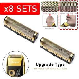 Replacement Blade for Kemei KM-2028 2027 TX8 Original Professional Blades Set Hair Trimmer Clipper Barber Shaving Accessories