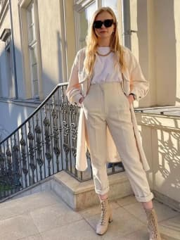 HH Women Elegant Solid Pencil Pants High Waist Pant For Women Casual Streetwear Woman Trousers Office Wear Chic Pant