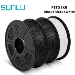 SUNLU 3 Rolls PLA PETG 3D Filament 1KG 1.75mm +/-0.02MM 3D Printing Filament Neatly Wound Filament Vacuum Packing Fast Shipping